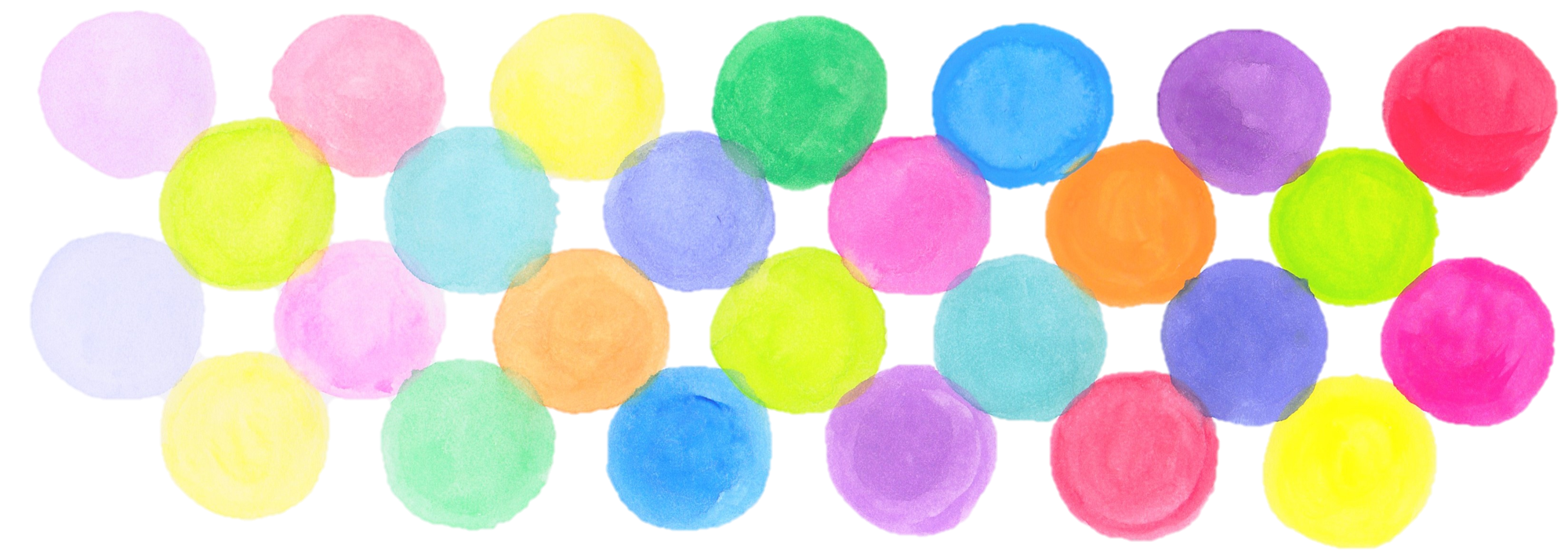 色彩学校提携クラス色の丸